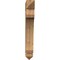 Ekena Millwork Legacy Arts & Crafts Rough Sawn Bracket, Western Red Cedar, 4"W x 22"D x 30"H BKT04X22X30LEC03RWR - alternate 3
